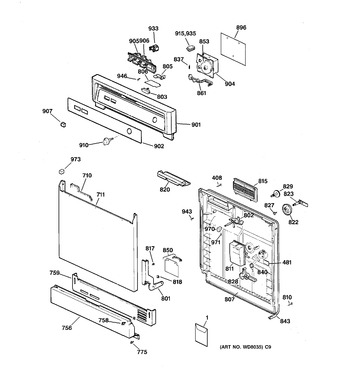 Diagram for GSM2100Z00WH