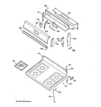 Diagram for JGBS15PEW1AD