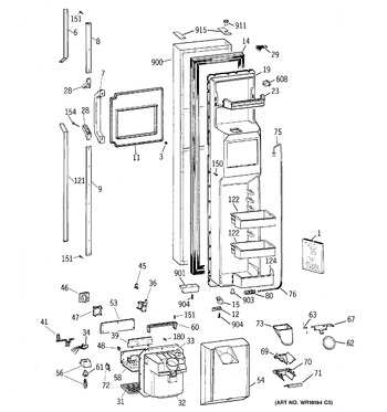 Diagram for TFX30PPZCWW