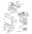 Diagram for 1 - Escutcheon & Door Assembly