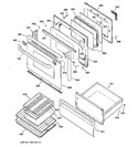 Diagram for 3 - Door & Drawer Parts