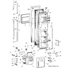 Diagram for 1 - Freezer Door