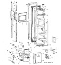 Diagram for 1 - Freezer Door