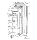 Diagram for 2 - Fresh Food Door