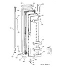 Diagram for 1 - Freezer Door