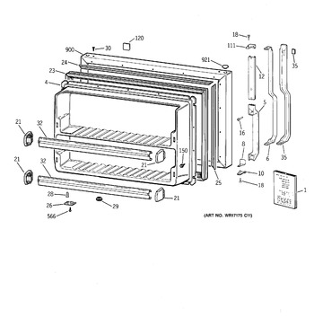 Diagram for TBG18DAYJRWW