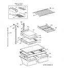 Diagram for 4 - Shelf Parts