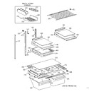 Diagram for 4 - Shelf Parts