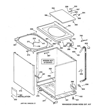 Diagram for WVXR1040TAWW