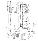 Diagram for 1 - Freezer Door