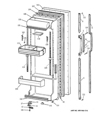 Diagram for TFX22VRAAWW