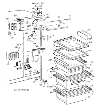 Diagram for TFX22VRAAWW