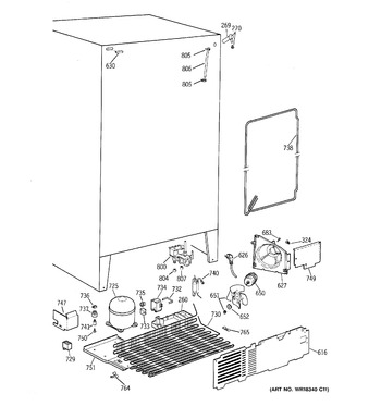 Diagram for TFX22VRAAWW