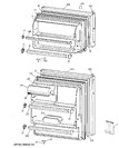 Diagram for 1 - Doors