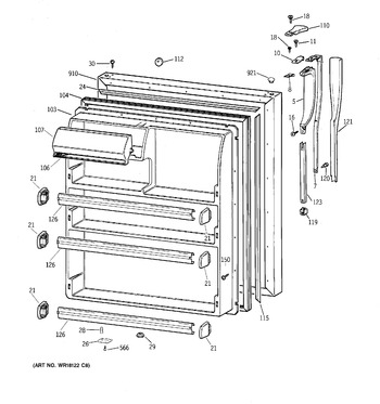 Diagram for CTK24GAXHRWW