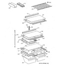 Diagram for 4 - Shelf Parts