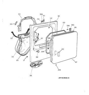 Diagram for NWXR473ET2AB