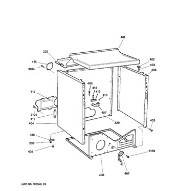 Diagram for NWXR473ET2AB