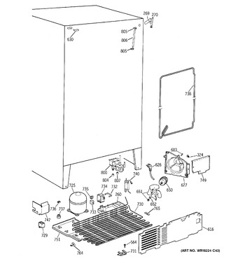 Diagram for CSX25DRZBWW