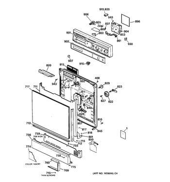 Diagram for HDA200X-73BA