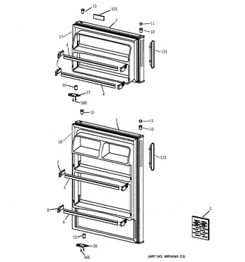 Diagram for CTX14AYZARWH