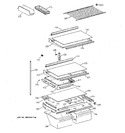 Diagram for 4 - Shelf Parts