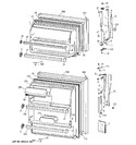 Diagram for 1 - Doors