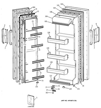 Diagram for MSX20GAZBWW