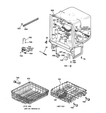 Diagram for PSD1000Z00WH