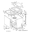 Diagram for 2 - Cabinet, Cover & Front Panel