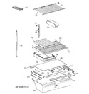 Diagram for 4 - Shelf Parts