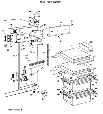 Diagram for TFX20RRAWH