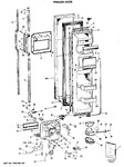 Diagram for 1 - Freezer Door