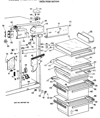 Diagram for TFX27RRAWH