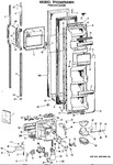 Diagram for 1 - Freezer Door