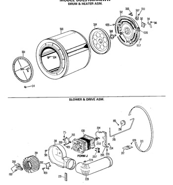 Diagram for DDE5100RALWW