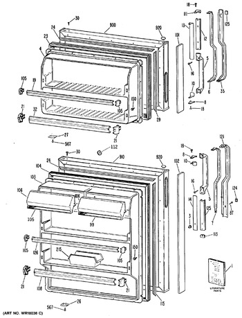 Diagram for TBX16DRGRWH