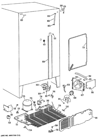 Diagram for TFX22SRSAWH