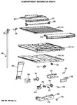 Diagram for 5 - Compartment Separator Parts