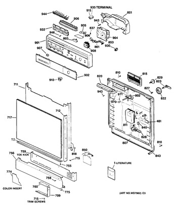 Diagram for GSD780T-55WW