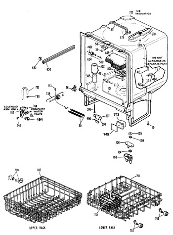 Diagram for GSD780T-55WW