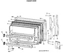 Diagram for 1 - Freezer Door