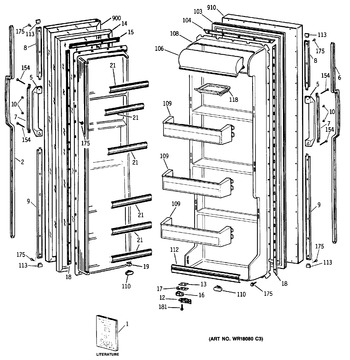 Diagram for TFX20SASBWH