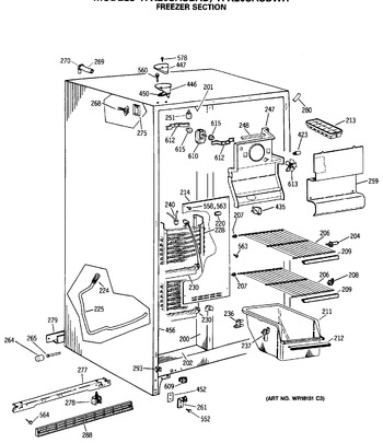 Diagram for TFX20SASBWH