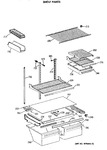 Diagram for 4 - Shelf Parts