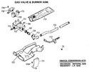 Diagram for 5 - Gas Valve & Burner Assembly