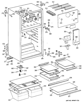 Diagram for TBE18NAYBRAD