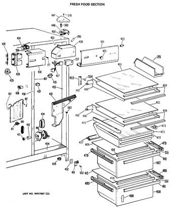 Diagram for CSX27DRBWH