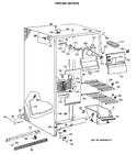 Diagram for 2 - Freezer Section