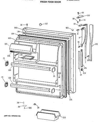 Diagram for CTX18EASERWH